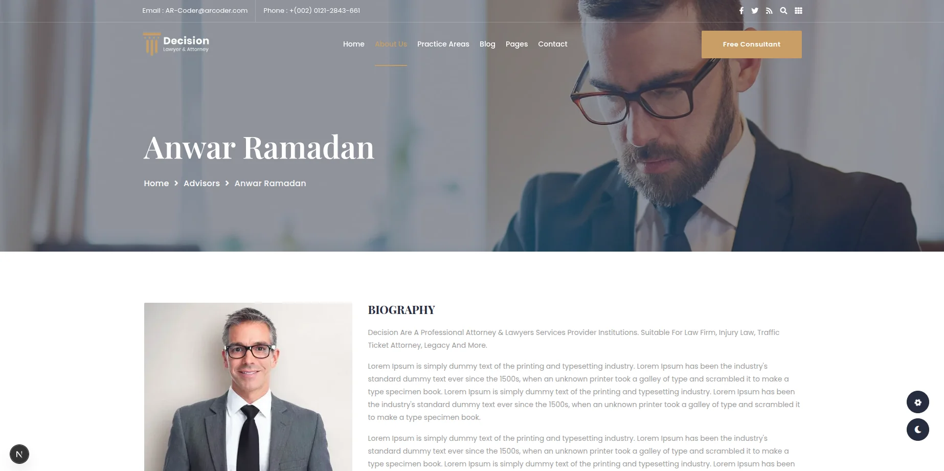 Single Advisors